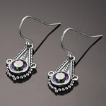 Adorable Rainbow Mystic Topaz Drop Earrings - 925 Sterling SilverEarrings