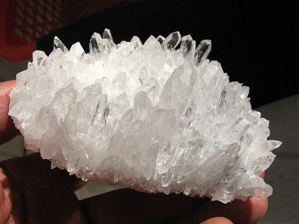 250g Natural Rock Quartz Crystal ClusterRaw Stone