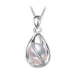 Freshwater Pearl Silver NecklaceNecklace