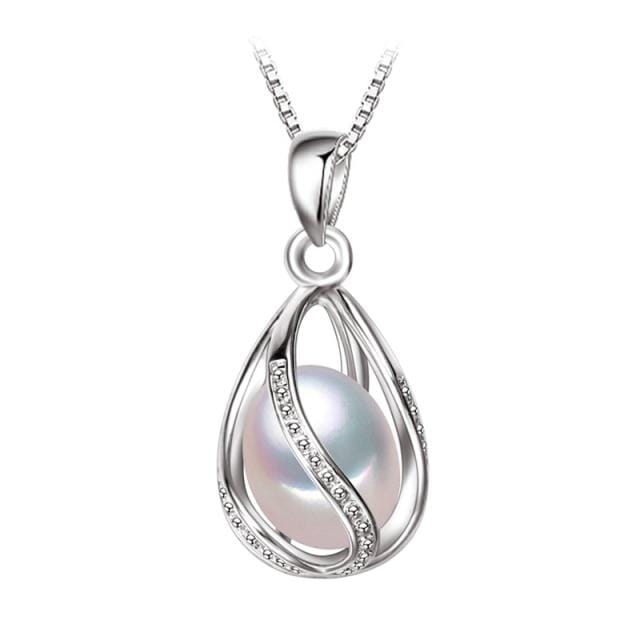 Freshwater Pearl Silver NecklaceNecklace