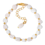 Natural Tiger Eye Stone Irregular Chip BraceletBraceletMoonstone