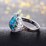 Classy Opal Ring- 925 Sterling SilverRing