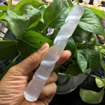 Natural Selenite Acupoint Massage WandWandA21PCS14-15cm
