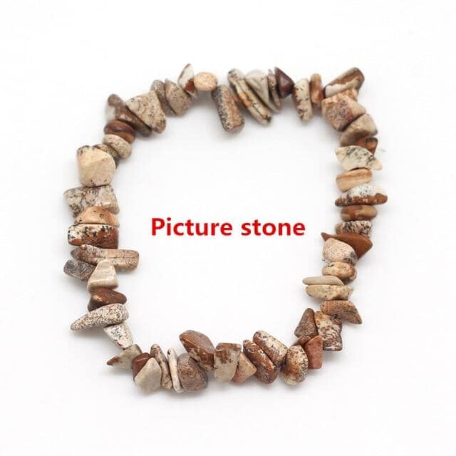 Natural Crystals Bead BraceletsBraceletPicture Stone