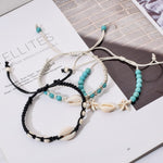 Natural Stone Hand-woven Shell BraceletBracelet
