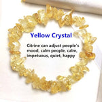 Natural Crystals Bead BraceletsBraceletYellow Crystal