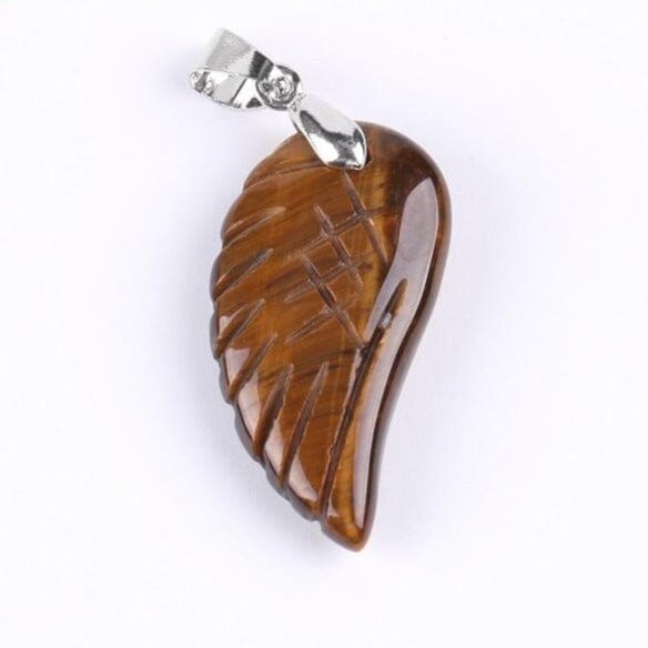 Guardian Angel Wing Necklaces & PendantsNecklaceTiger Eye Pendant