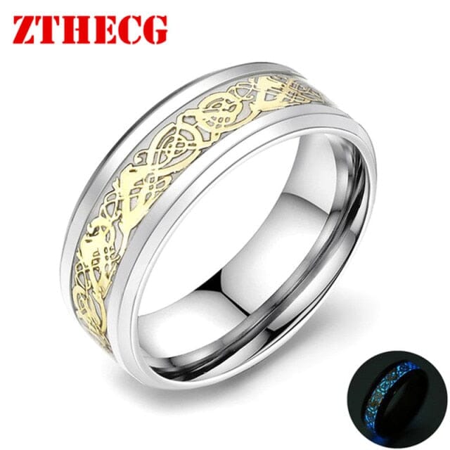 Luminous Glow in the Dark RingRing7Blue2