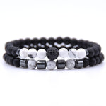 2pcs/Set Natural Stone Beads BraceletBracelet9