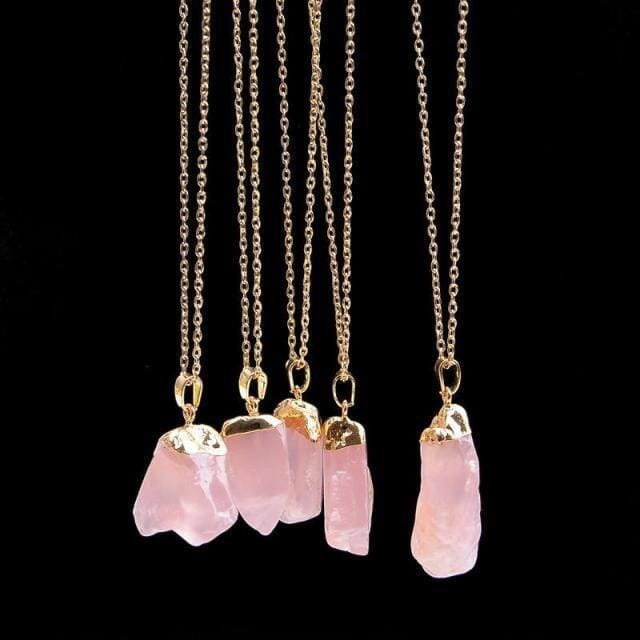 Natural Healing Crystal RocksNecklaceA