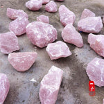 2.2lb / 1kg Natural Rose Quartz StoneRaw Stone