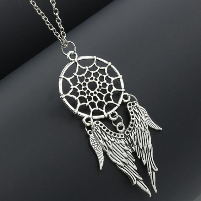 Dream Catcher Pendant NecklaceNecklaceE