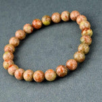 Tiger Eye Love Bracelet - Elastic RopeBraceletLight Brown