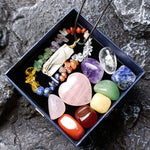 7 Chakra Home Decor Ornaments SetHealing Crystal