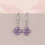 Exquisite Jade Clover Long Tassel Earrings - 925 Sterling SilverEarrings8