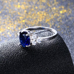Royal Style Peridot Silver Ring - 925 Sterling SilverRing