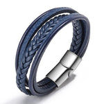 Trendy Genuine Leather Bracelets for MenBraceletStyle 16