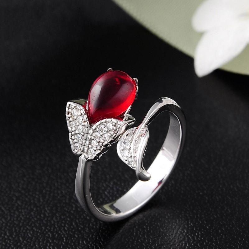 Luxury Ruby Ring - 925 Sterling SilverRing