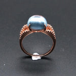Natural Gemstone Sky Blue Topaz RingRing