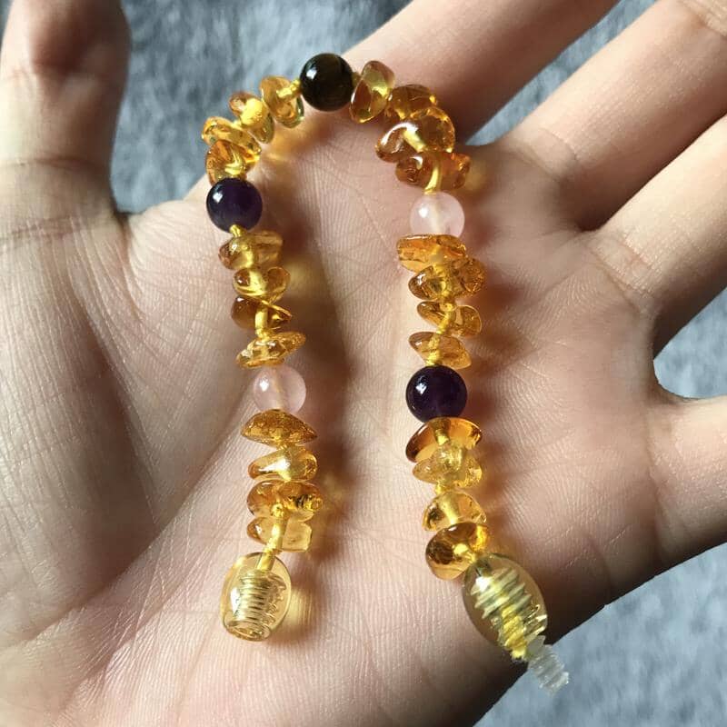 Natural Baltic Amber Bracelet - Made in LithuaniaBracelet
