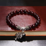 Natural Tiger Eye Stone Tree of Life BraceletsBracelet
