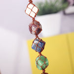 7 Chakra Natural Crystal PendantHealing Crystal
