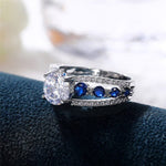 Special Novel Designed CZ Sapphire RingRing