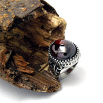 Agate Titanium Men RingRing