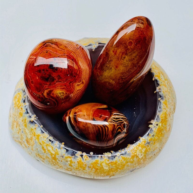 1pc Natural Sardonyx Agate StoneHealing Crystal