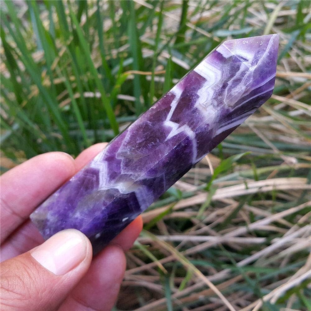 Amethyst Quartz Crystal WandWand