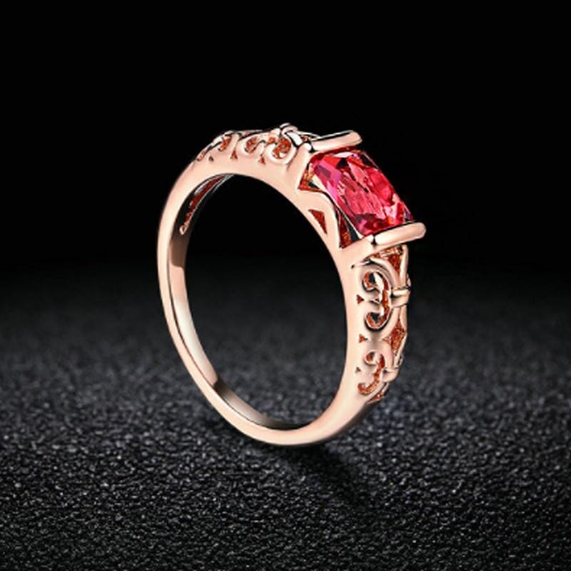 Ruby Rose Gold Plated/Silver RingRing