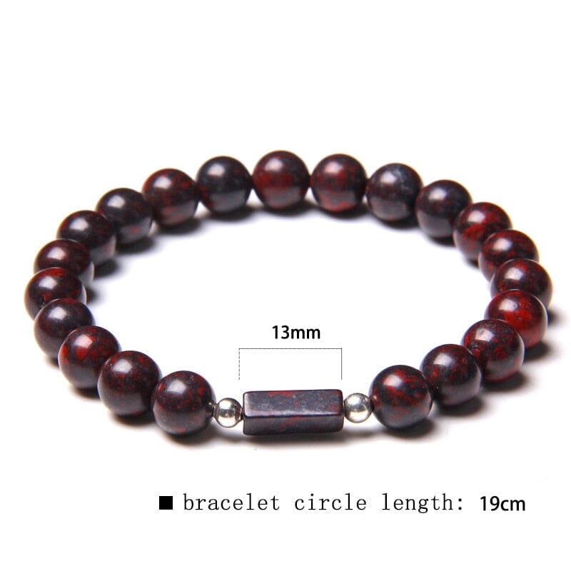 Natural Bloodstone Beads BraceletBracelet
