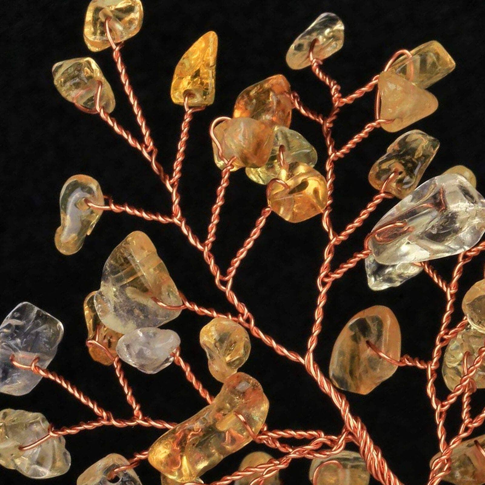 Natural Citrine Tree OrnamentHome Decor