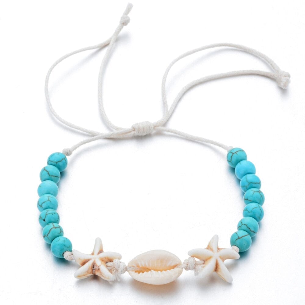 Natural Stone Hand-woven Shell BraceletBracelet