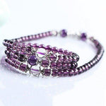 Amethyst Buddhist Bracelet/Necklace - 108 Prayer BeadsBracelet