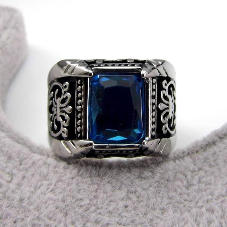 Luxury Men RingsRing9Blue