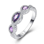 Eternity Rainbow Mystic Lilac RingRing8Lilac