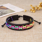 Trendy Genuine Leather Bracelets for MenBraceletStyle 25