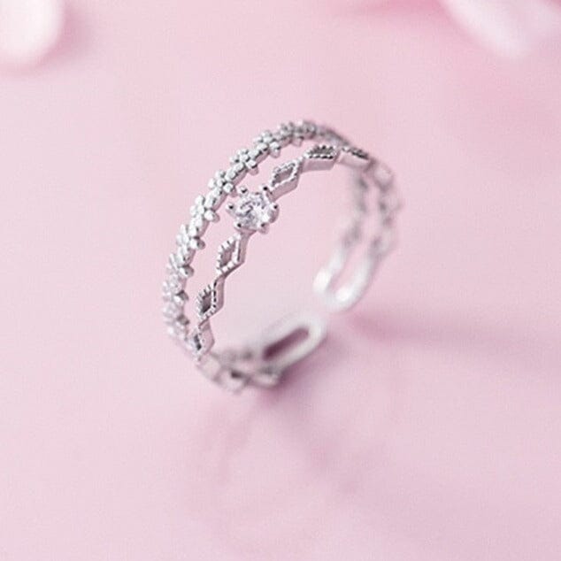 Statement Punk Six Claw Adjustable Band Ring - 925 Sterling SilverRing