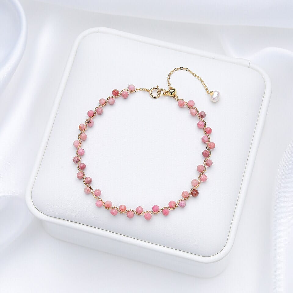 3MM Natural Stone Tourmaline BraceletBracelet