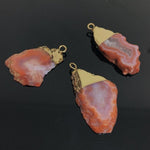 Natural Irregular Size Carnelian PendantPendant
