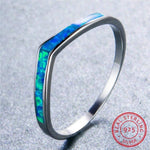 Fire Opal Geometric RingRing