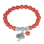 Tree of Life Natural Carnelian BraceletBracelet