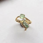 Inspired Design Hetian Jade Adjustable RingRing