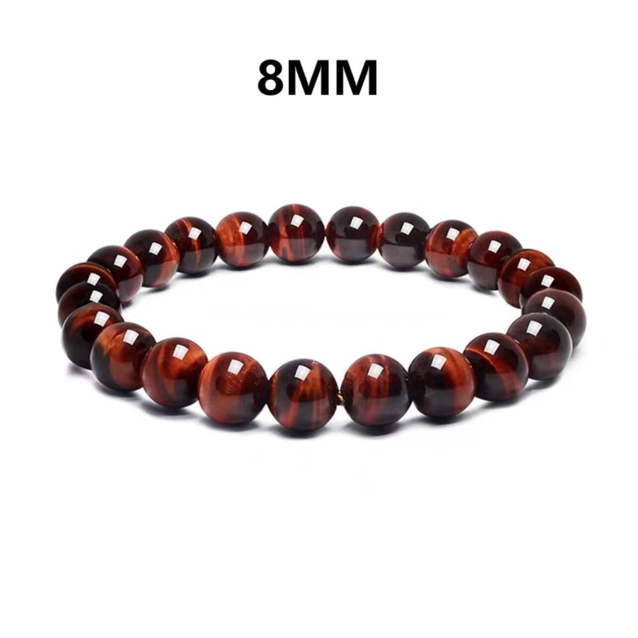 Natural Red Tiger Eye Stone BraceletBracelet8mm