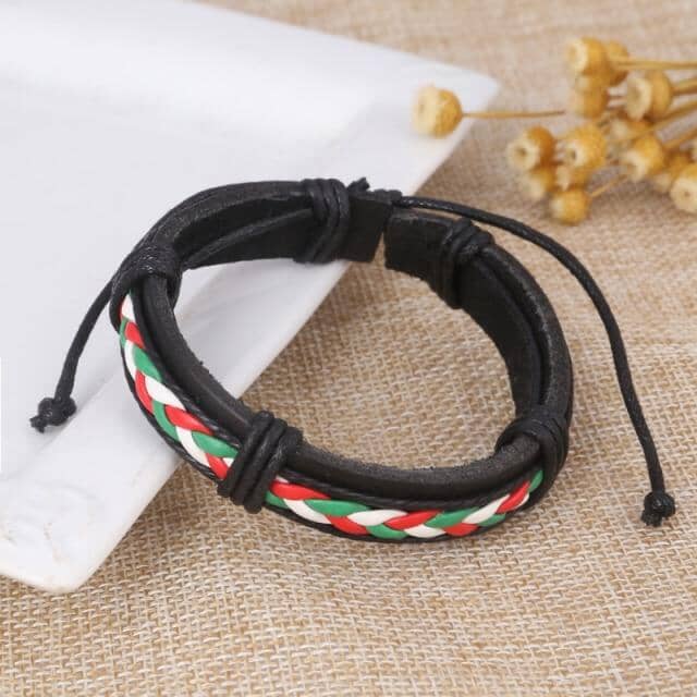 Trendy Genuine Leather Bracelets for MenBraceletStyle 23