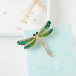 Vintage Dragonfly Gemstone PinPendant