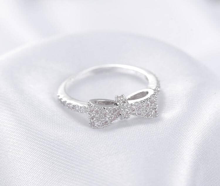 Lovely Bow Rose Gold RingRing