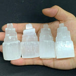 Natural Selenite Tower - Raw GemstoneRaw Stone