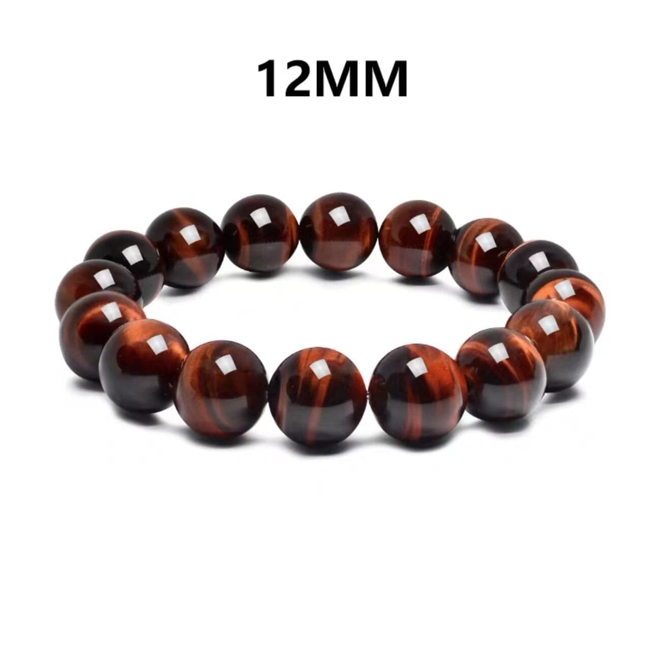 Natural Red Tiger Eye Stone BraceletBracelet12mm